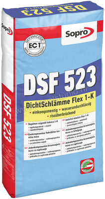 Sopro Bauchemie DSF 523 Dichtlaag Flex RS 1-K 10 kg 523-10 | 206424