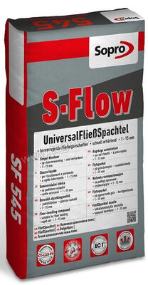 Sopro Bauchemie S-Flow Nivelleer S-Flow 1-15 mm 25 kg 545-21 | 207030
