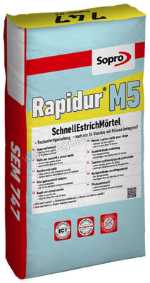 Sopro Bauchemie Rapidur M5 Supersnelcement Rapidur M5 Kant en Klaar 25 kg 747-21 | 207117