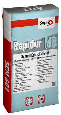 Sopro Bauchemie Rapidur M8 Supersnelcement Rapidur M8 Kant en Klaar 25 kg 7760125 (601-21) | 207120