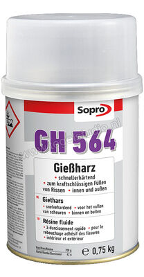 Sopro Bauchemie GH564 Giethars 0,75 kg 564-75 | 207156