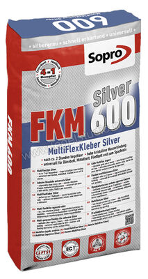  Sopro Bauchemie FKM Flexlijm Silver (C2 FT S1) 25 kg Zilvergrijs-17 7760025 (600-21) | 207576