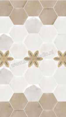 La Fabbrica Small White 12.4x10.7 cm Wandtegel Glanzend Vlak 180048 | 208341