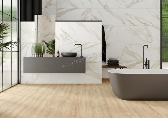  Topcollection Concorde Haya 23x120 cm Vloertegel / Wandtegel Mat Gestructureerd Natural Concorde haya 23x120 | 208929