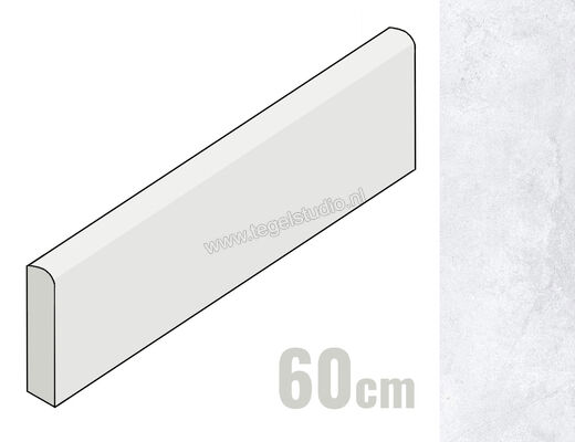 Topcollection Block Ice 7x60 cm Plint Mat Gestructureerd CV0180161 | 209949