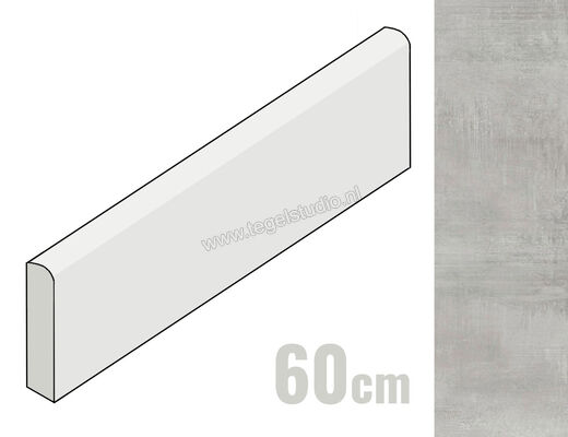 Century Titan Platinum 5.4x60 cm Plint Mat Vlak Naturale CV0107261 | 210012