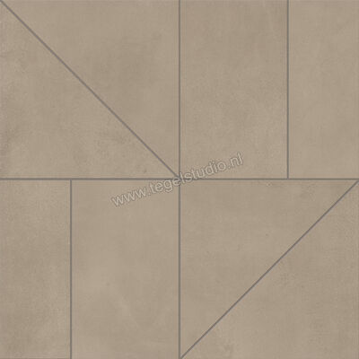 Marca Corona Multiforme Dune Creta 29.2x29.2 cm Decor Zig Mosaik Mat Vlak J312 | 210345