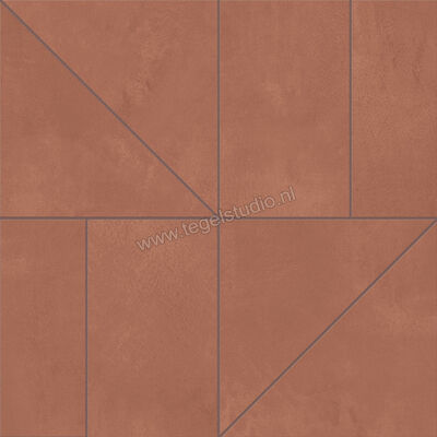  Marca Corona Multiforme Dune Marsala 29.2x29.2 cm Decor Zig Mosaik Mat Vlak J308 | 210351