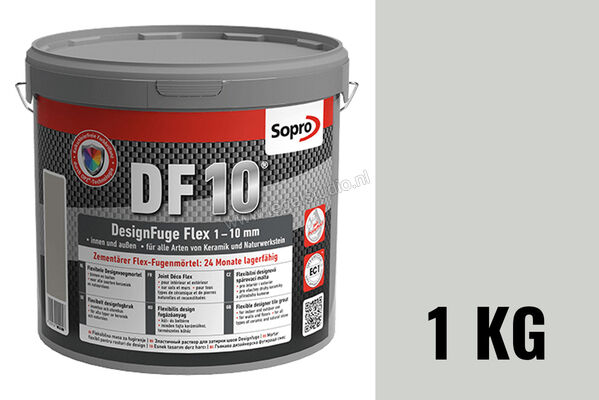 Sopro Bauchemie Designvoeg Flex DF10 Voegmortel 6 emmers 1 kg per doos Manhattan-77 6SB5607736 (1069-01) | 214977