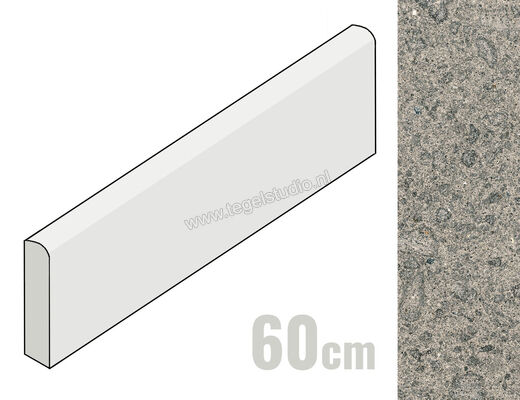  Villeroy & Boch Code 2 Stone 5x60 cm Plint Mat Gestructureerd VilbostonePlus 2875 SN60 0 | 219762