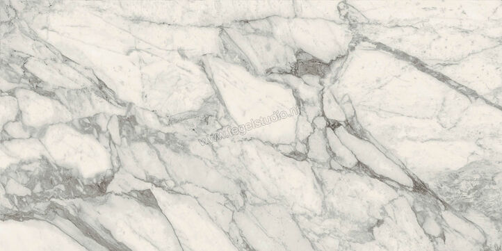 Marazzi Allmarble Calacatta Extra Lux 75x150 cm Vloertegel / Wandtegel Glanzend Vlak Lux M391 | 220791