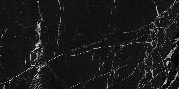 Marazzi Allmarble Elegant Black 60x120 cm Vloertegel / Wandtegel Mat Vlak Naturale M39S | 221046