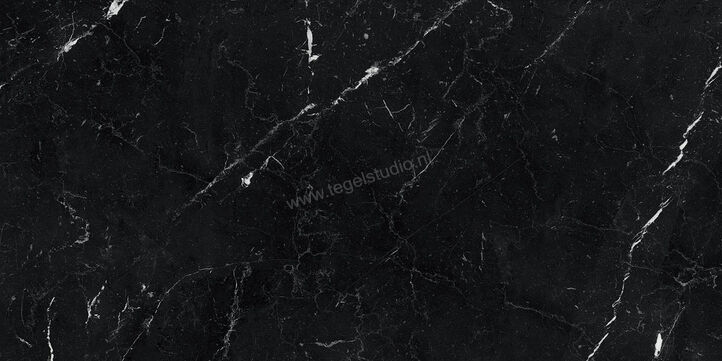 Marazzi Allmarble Elegant Black 60x120 cm Vloertegel / Wandtegel Mat Vlak Naturale M39S | 221082