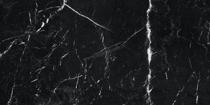 Marazzi Allmarble Elegant Black 60x120 cm Vloertegel / Wandtegel Mat Vlak Naturale M39S | 221088