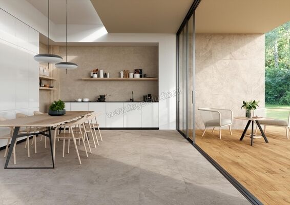 Marazzi Alba Greige 30x60 cm Vloertegel / Wandtegel Strutturato Mat Gestructureerd Strutturato M996 | 221280