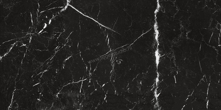 Marazzi Allmarble Elegant Black 75x150 cm Vloertegel / Wandtegel Mat Vlak Naturale M4F0 | 222231