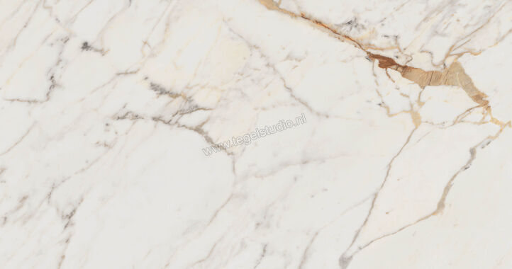 Marazzi Allmarble Golden White 75x150 cm Vloertegel / Wandtegel Mat Vlak Naturale M4F2 | 222261