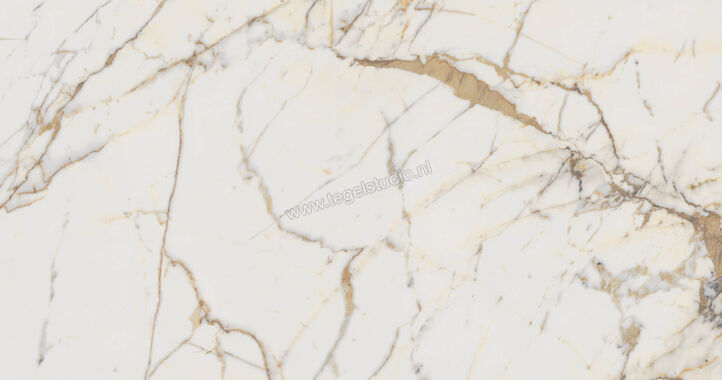 Marazzi Allmarble Golden White 75x150 cm Vloertegel / Wandtegel Mat Vlak Naturale M4F2 | 222291