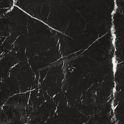 Marazzi Allmarble Elegant Black Lux 75x75 cm Vloertegel / Wandtegel Glanzend Vlak Lux M4F7 | 222381