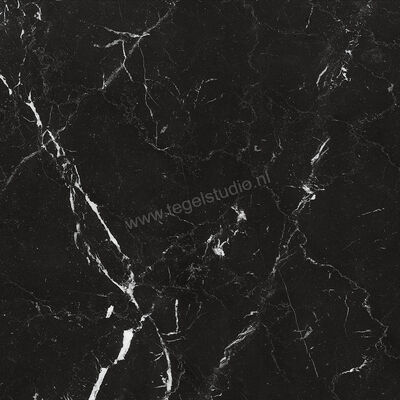 Marazzi Allmarble Elegant Black Lux 75x75 cm Vloertegel / Wandtegel Glanzend Vlak Lux M4F7 | 222423