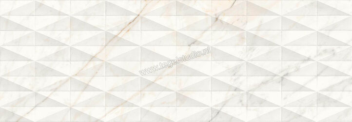 Marazzi Allmarble Wall Golden White Struttura Pavé Satin 3D 40x120 cm Wandtegel Golden White Struttura Pavé Satin 3D Mat Gestructureerd Satin M6TK | 222438