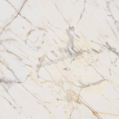 Marazzi Allmarble Golden White Lux 75x75 cm Vloertegel / Wandtegel Glanzend Vlak Lux M4FG | 222693