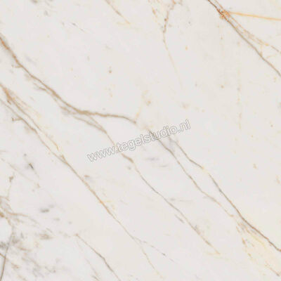 Marazzi Allmarble Golden White Lux 75x75 cm Vloertegel / Wandtegel Glanzend Vlak Lux M4FG | 222705