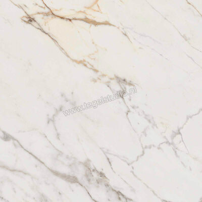 Marazzi Allmarble Golden White Lux 75x75 cm Vloertegel / Wandtegel Glanzend Vlak Lux M4FG | 222714