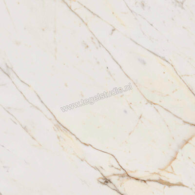 Marazzi Allmarble Golden White Lux 75x75 cm Vloertegel / Wandtegel Glanzend Vlak Lux M4FG | 222759