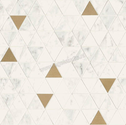 Marazzi Allmarble Wall Altissimo Satin 40x43 cm Mozaiek Mosaico Tria Satin Mat Vlak Satin M8H0 | 223050