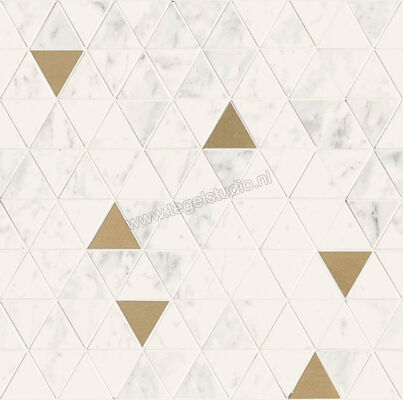 Marazzi Allmarble Wall Altissimo Satin 40x43 cm Mozaiek Mosaico Tria Satin Mat Vlak Satin M8H0 | 223059