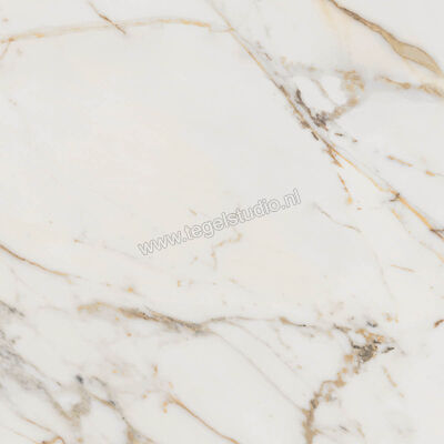 Marazzi Allmarble Golden White Lux 60x60 cm Vloertegel / Wandtegel Glanzend Vlak Lux M4GR | 223437