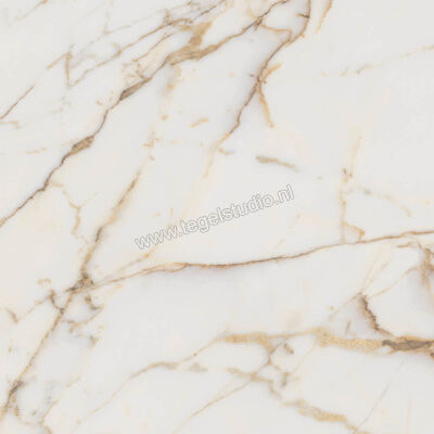 Marazzi Allmarble Golden White Lux 60x60 cm Vloertegel / Wandtegel Glanzend Vlak Lux M4GR | 223449