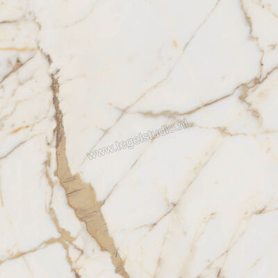 Marazzi Allmarble Golden White Lux 60x60 cm Vloertegel / Wandtegel Glanzend Vlak Lux M4GR | 223452