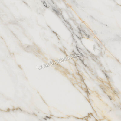 Marazzi Allmarble Golden White Lux 60x60 cm Vloertegel / Wandtegel Glanzend Vlak Lux M4GR | 223458