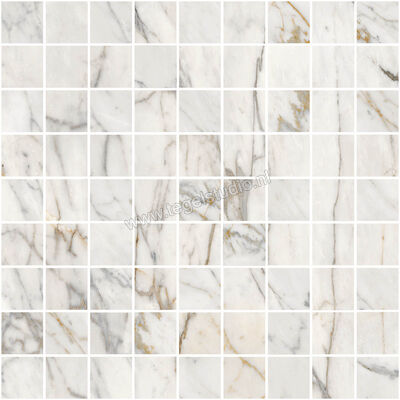 Marazzi Allmarble Golden White 30x30 cm Mozaiek Mat Vlak Naturale M4GX | 223485