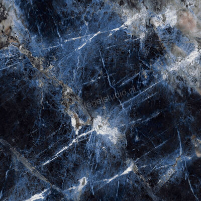 Marazzi Allmarble Sodalite Blu Lux 60x60 cm Vloertegel / Wandtegel Glanzend Vlak Lux M9MH | 223650