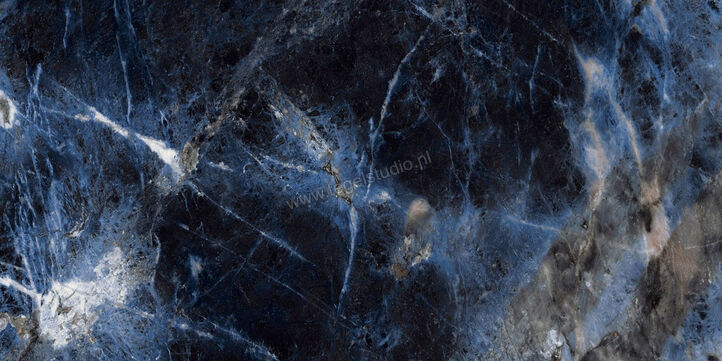 Marazzi Allmarble Sodalite Blu Lux 30x60 cm Vloertegel / Wandtegel Glanzend Vlak Lux M9MS | 223695