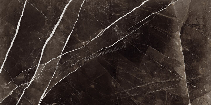 Marazzi Allmarble Calacatta Black 75x150 cm Vloertegel / Wandtegel Mat Vlak Naturale MEKT | 224175