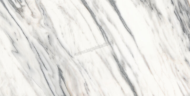 Marazzi Allmarble Bianco Arni Lux 75x150 cm Vloertegel / Wandtegel Glanzend Vlak Lux MEKZ | 224271