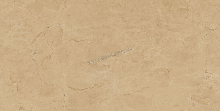 Marazzi Allmarble Crema Marfil Lux 75x150 cm Vloertegel / Wandtegel Glanzend Vlak Lux MEL0 | 224310