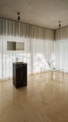 Marazzi Allmarble Crema Marfil 60x120 cm Vloertegel / Wandtegel Mat Vlak Naturale MELE | 224541