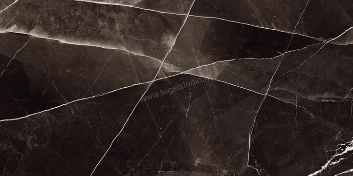 Marazzi Allmarble Calacatta Black 60x120 cm Vloertegel / Wandtegel Mat Vlak Naturale MELJ | 224622