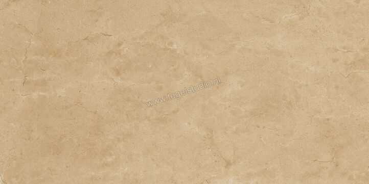 Marazzi Allmarble Crema Marfil Lux 60x120 cm Vloertegel / Wandtegel Glanzend Vlak Lux MELL | 224631