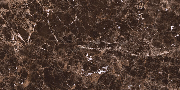 Marazzi Allmarble Emperador Lux 60x120 cm Vloertegel / Wandtegel Glanzend Vlak Lux MELN | 224697