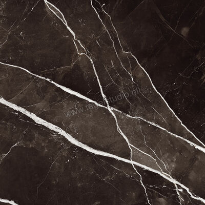 Marazzi Allmarble Calacatta Black Lux 60x60 cm Vloertegel / Wandtegel Glanzend Vlak Lux MEM2 | 224823