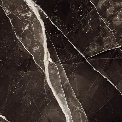 Marazzi Allmarble Calacatta Black Lux 60x60 cm Vloertegel / Wandtegel Glanzend Vlak Lux MEM2 | 224829