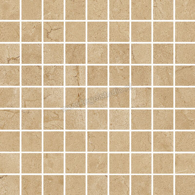 Marazzi Allmarble Crema Marfil 30x30 cm Mozaiek Mat Vlak Naturale MEYT | 225084