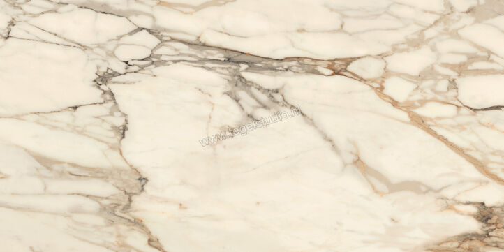 Marazzi Allmarble Calacatta Vena Vecchia Lux 60x120 cm Vloertegel / Wandtegel Glanzend Vlak Lux MF6R | 225288