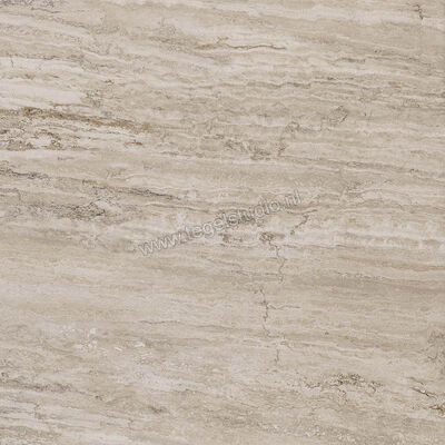 Marazzi Allmarble Travertino Lux 60x60 cm Vloertegel / Wandtegel Glanzend Vlak Lux MMJU | 225492